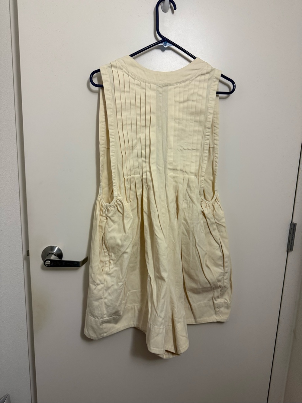 Free People White Denim Romper - Picture 7 of 9